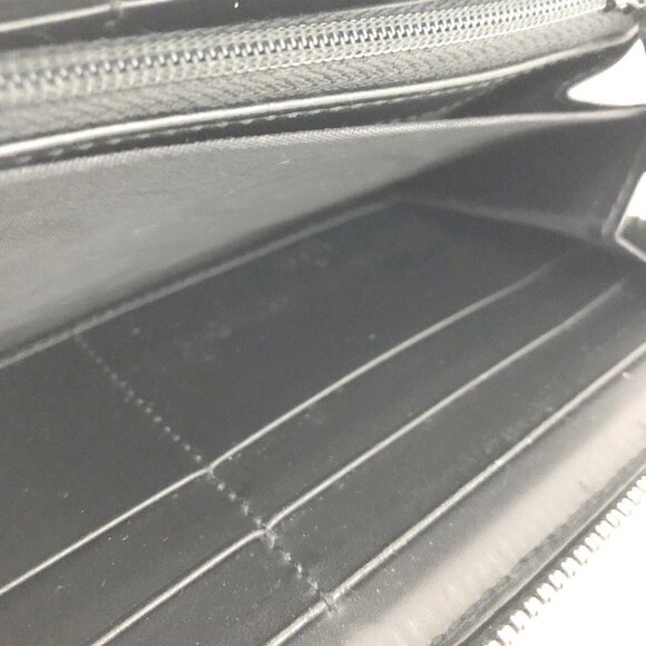 GUCCI GG Supreme Tiger Print PVC Zip Around Long Wallet Black/1BG5451 - Picture 7 of 8